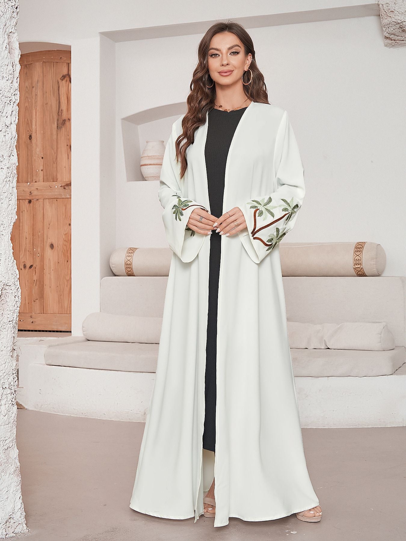 Abaya Luxe au Style Traditionnel – Élégance & Confort pour Femme