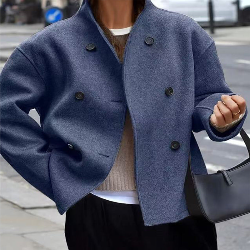 Manteau Laine Élégant