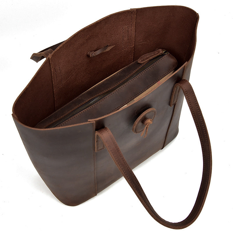 Sac en cuir véritable – Élégance intemporelle & praticité quotidienne