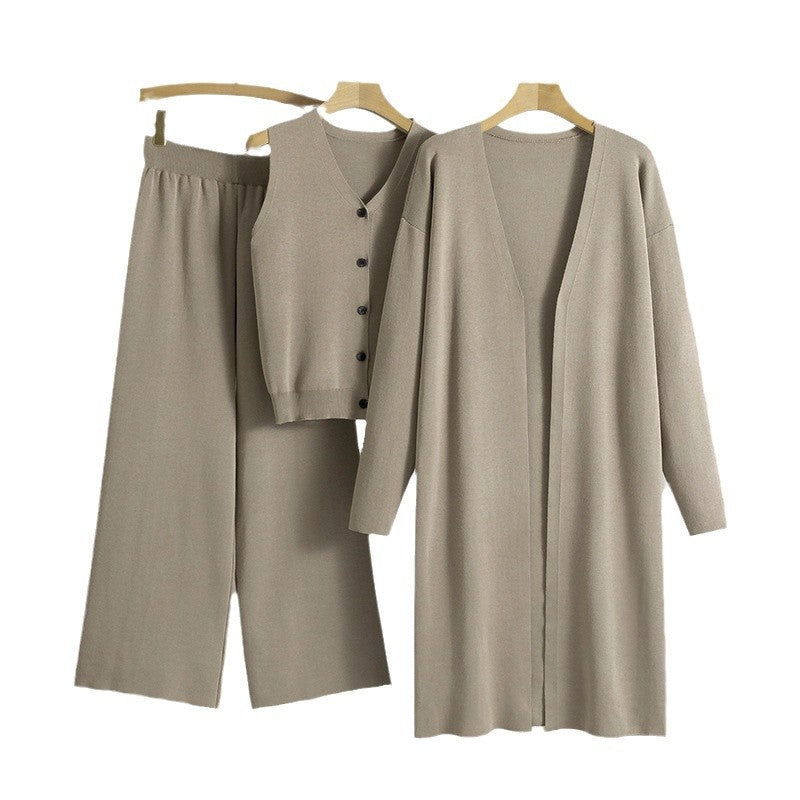 Ensemble Femme en Tricot 3 Pièces