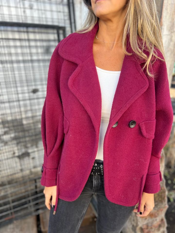Manteau Femme à Revers