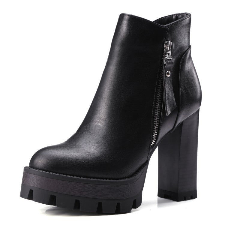 Bottines rétro chic