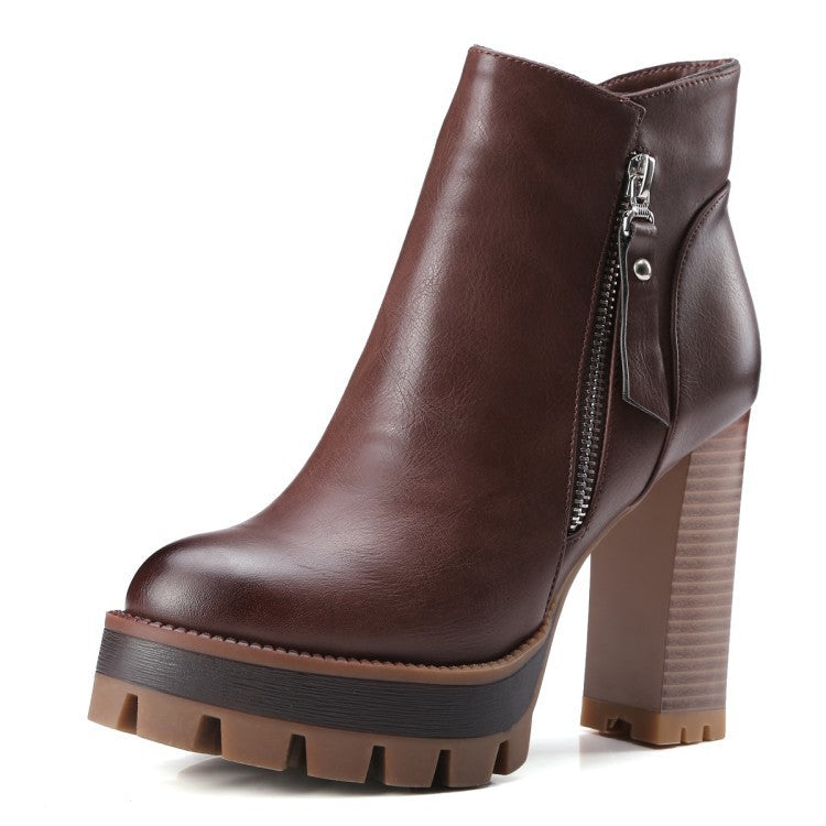 Bottines rétro chic