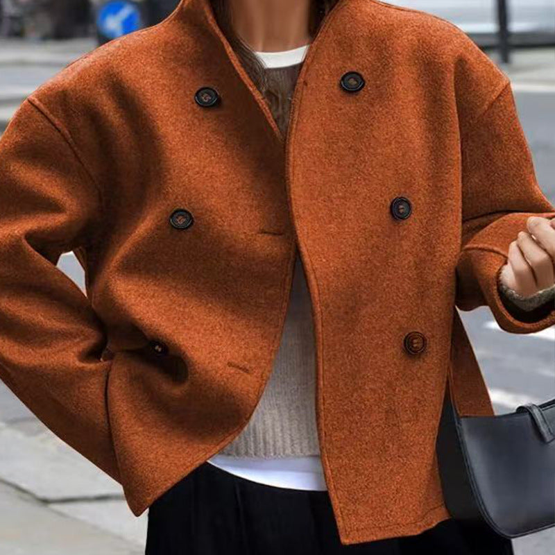 Manteau Laine Élégant