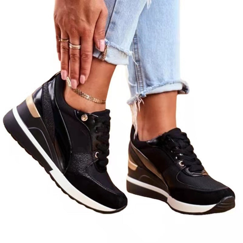 Baskets tendance à plateforme femme