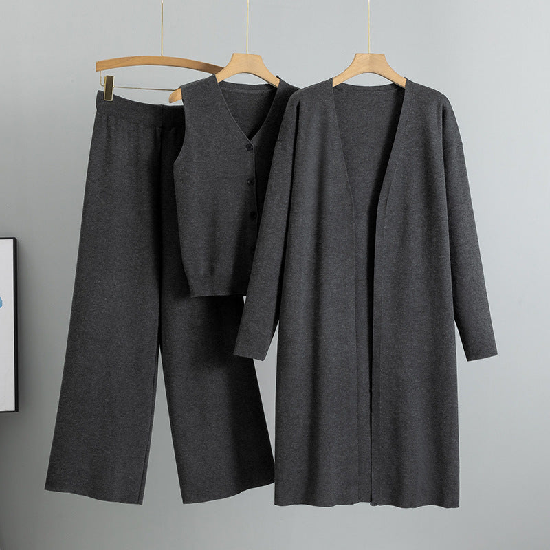 Ensemble Femme en Tricot 3 Pièces
