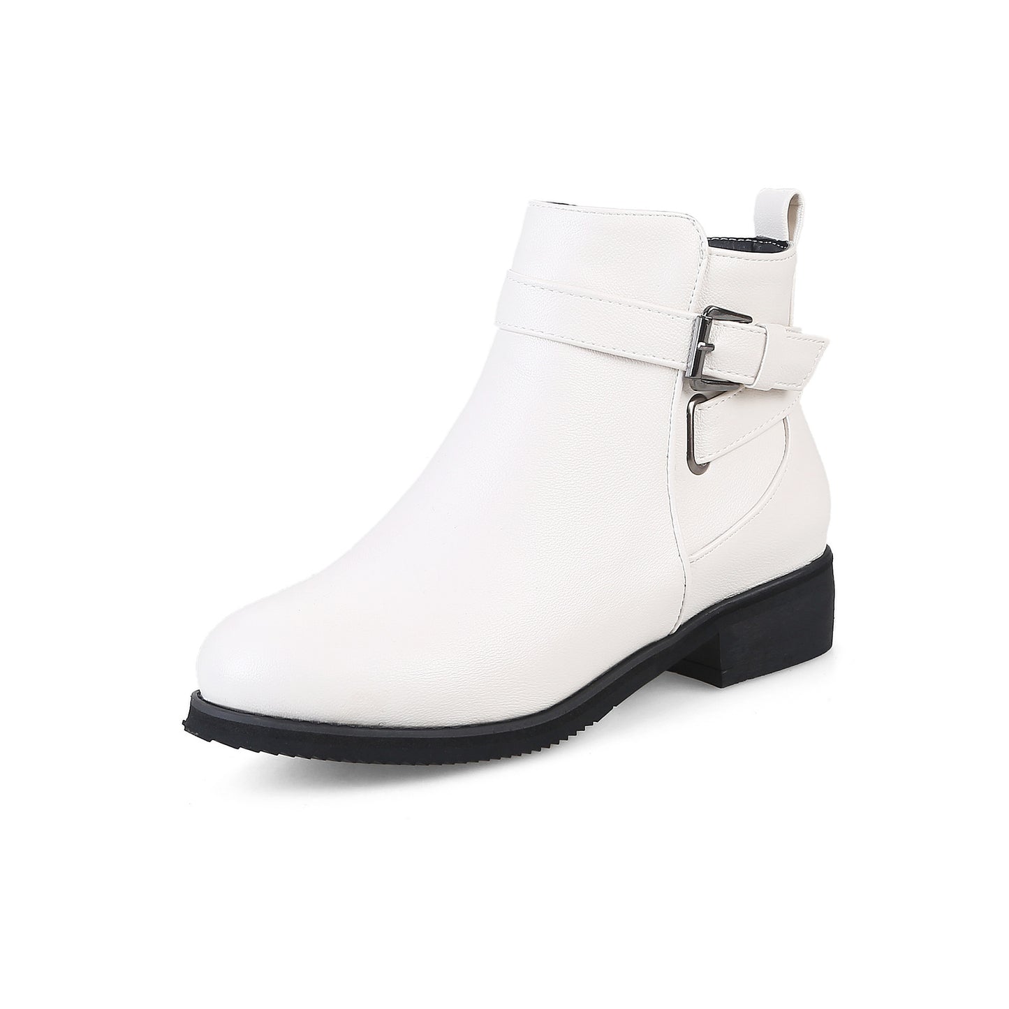 Bottines Martin Femme – Bout Rond & Talon Bas
