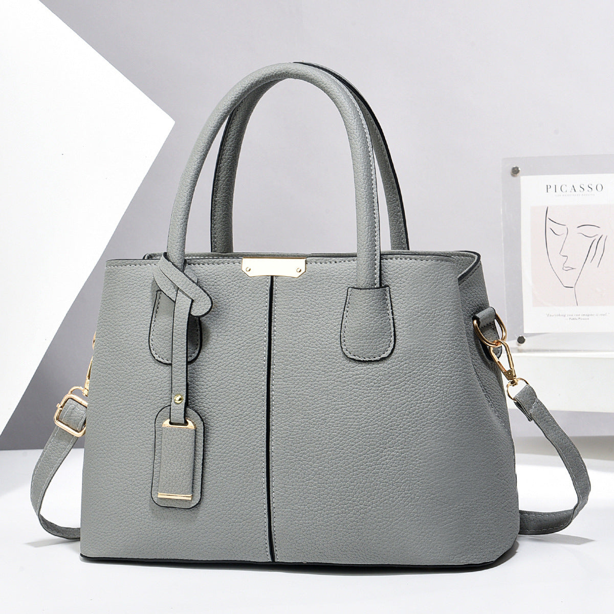 Sac à main femme élégant avec bandoulière amovible – Chic & Pratique