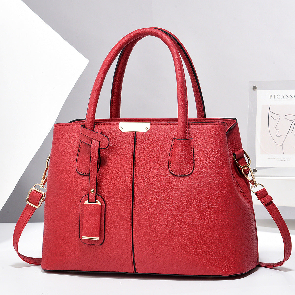 Sac à main femme élégant avec bandoulière amovible – Chic & Pratique