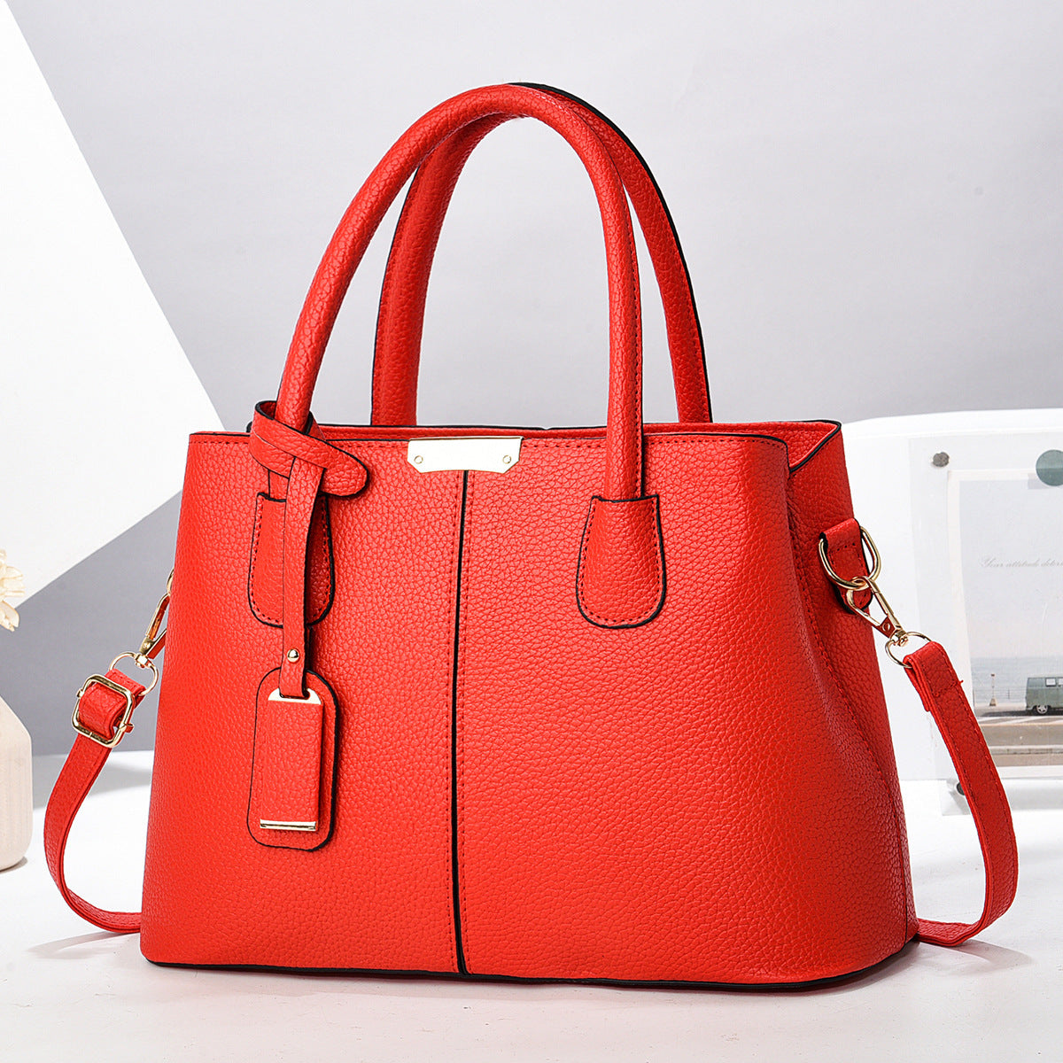 Sac à main femme élégant avec bandoulière amovible – Chic & Pratique