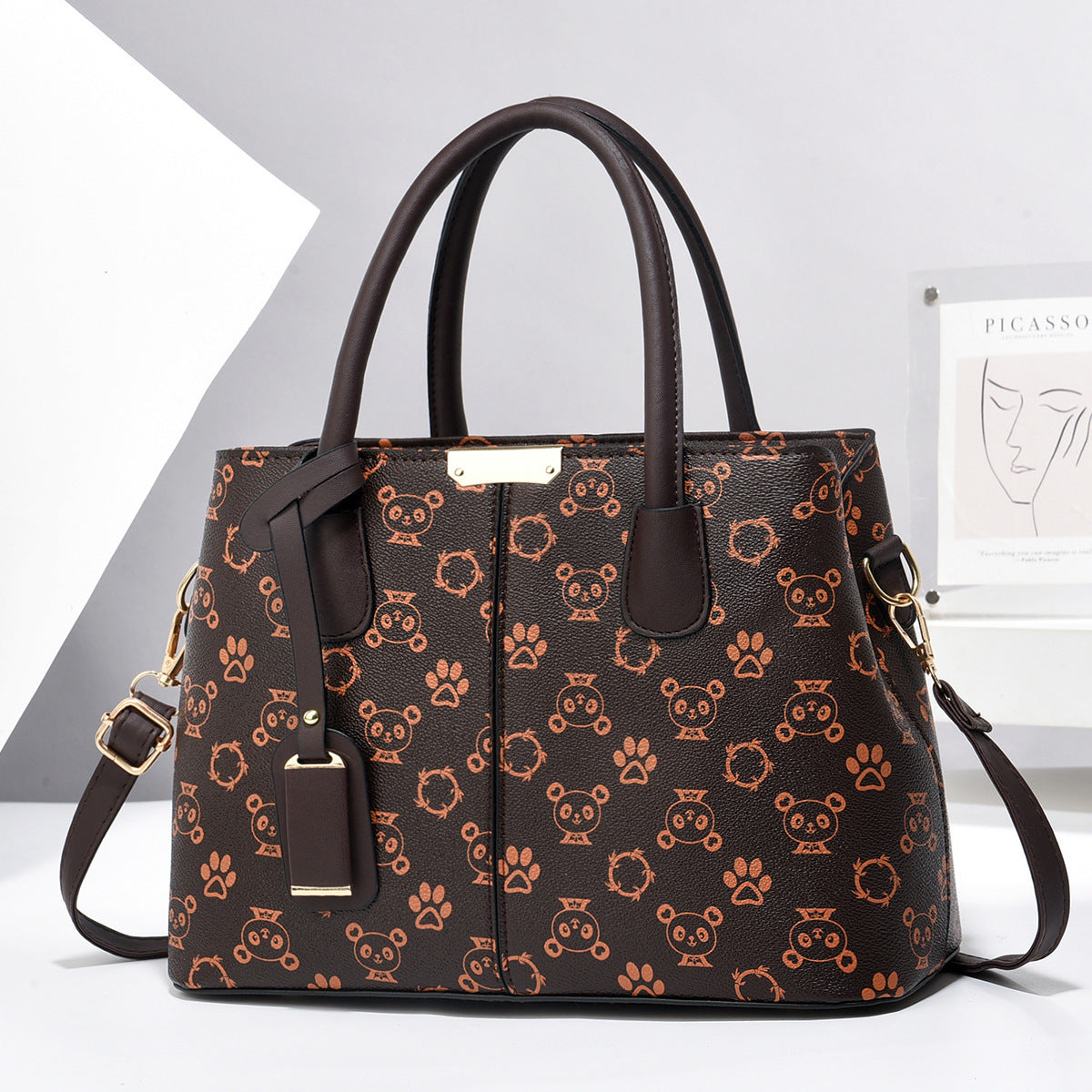 Sac à main femme élégant avec bandoulière amovible – Chic & Pratique