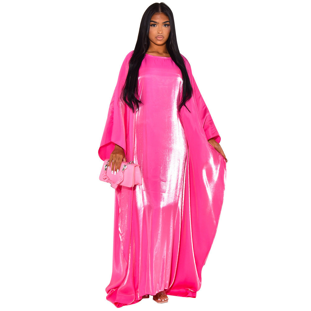 Abaya Élégante Longue à Coupe Fluide