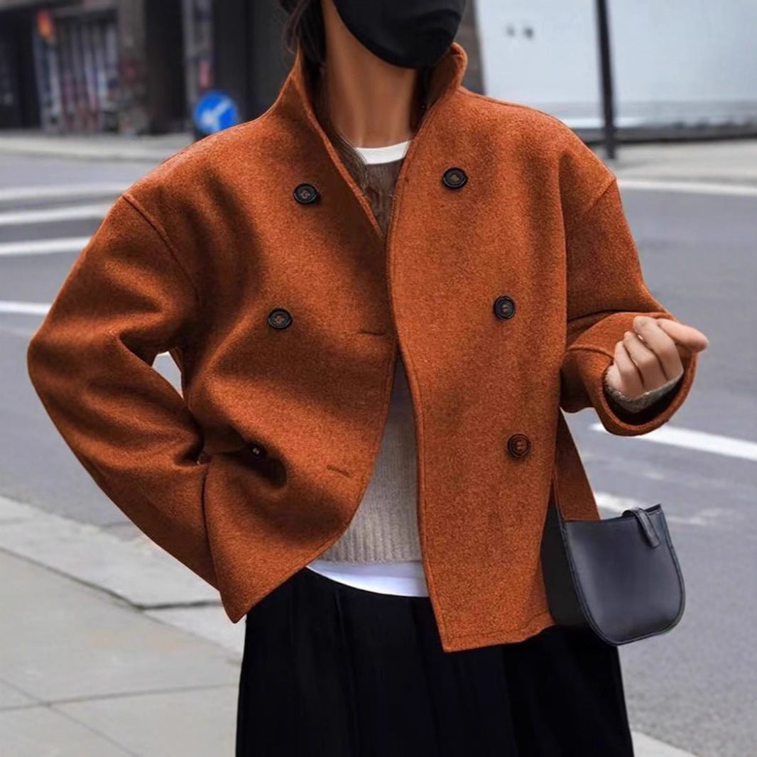 Manteau Laine Élégant