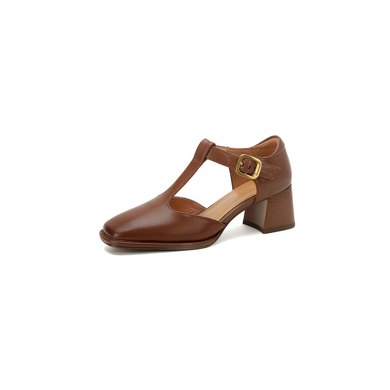 Sandales Femme à Bout Carré – Élégance & Confort d’Été