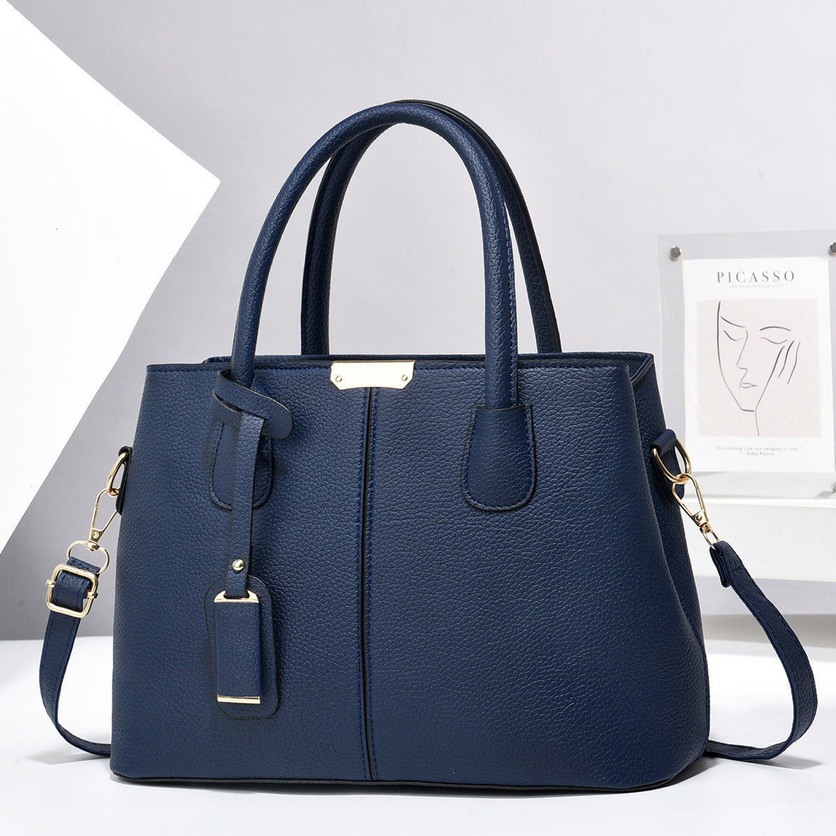 Sac à main femme élégant avec bandoulière amovible – Chic & Pratique