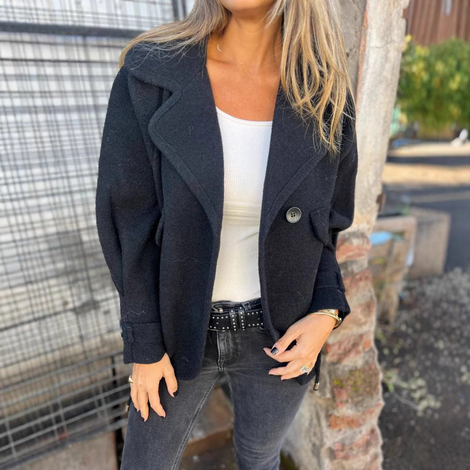 Manteau Femme à Revers