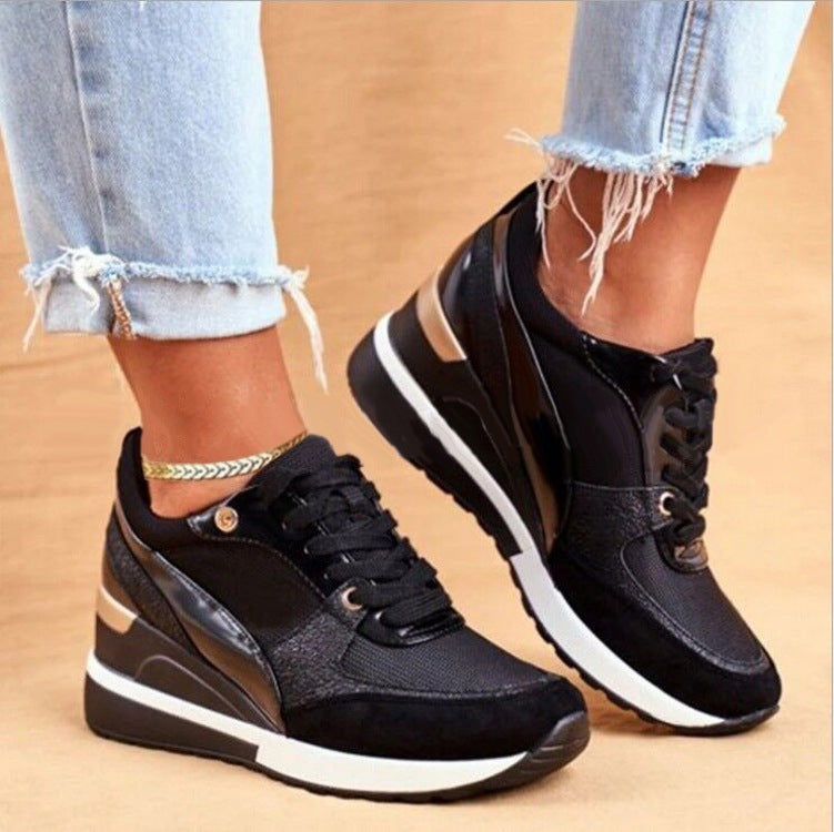 Baskets tendance à plateforme femme