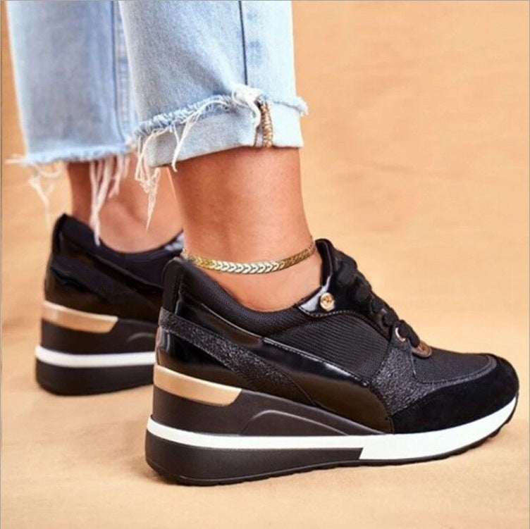 Baskets tendance à plateforme femme