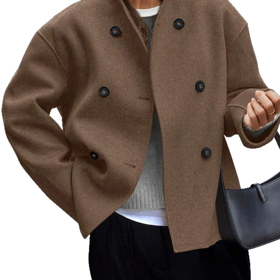 Manteau Laine Élégant