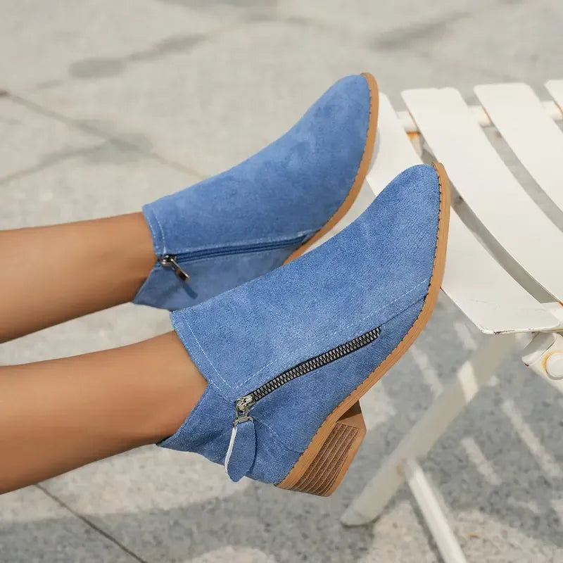 bottines vesta en daim
