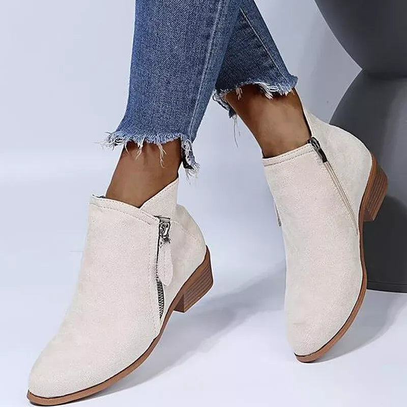 bottines vesta en daim