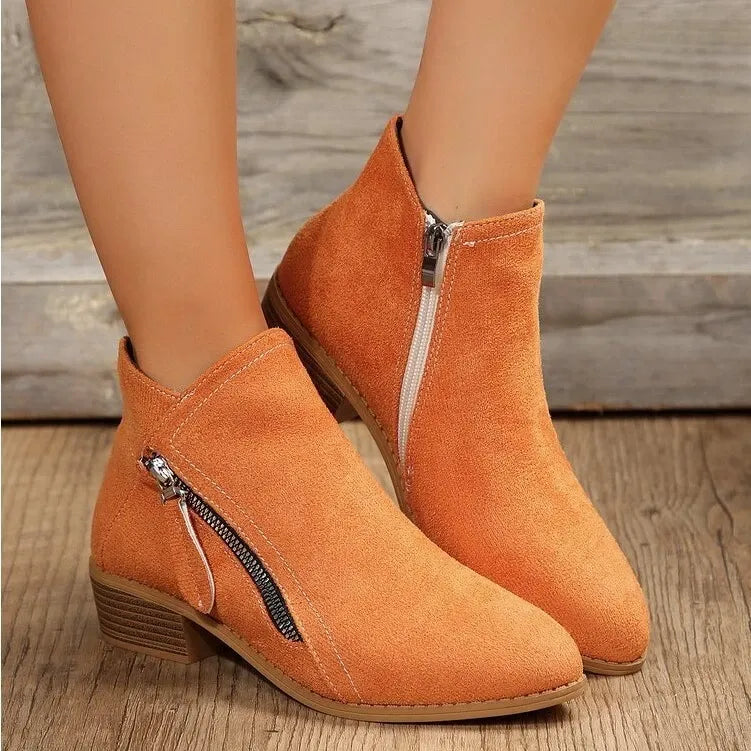 bottines vesta en daim
