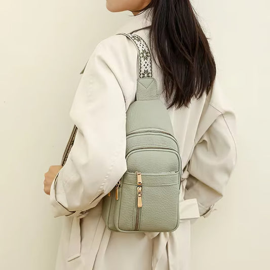 Sac bandoulière pratique & élégant – Multi-compartiments