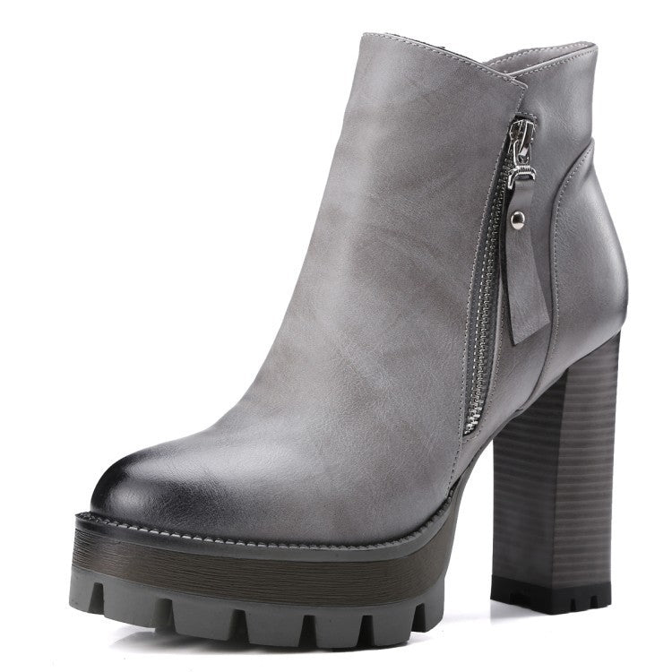 Bottines rétro chic