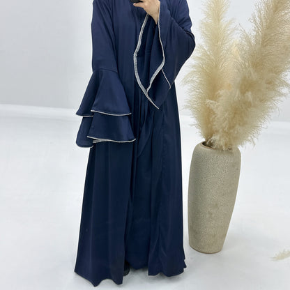 Abaya Fluide Élégante – Confort & Style Intemporel