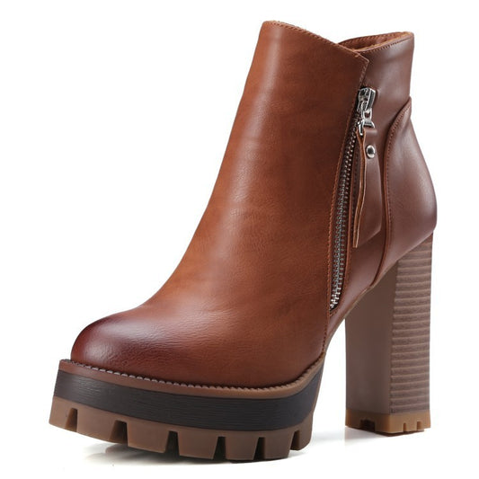 Bottines rétro chic