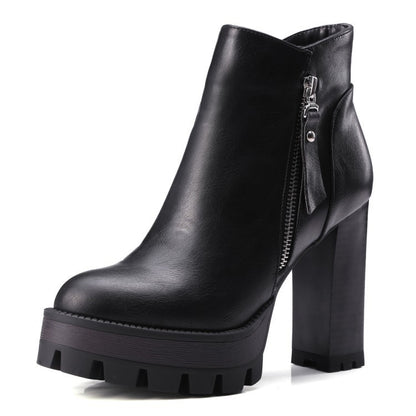 Bottines rétro chic