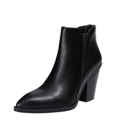 Bottes Martin Talon Épais Femme