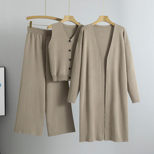 Ensemble Femme en Tricot 3 Pièces