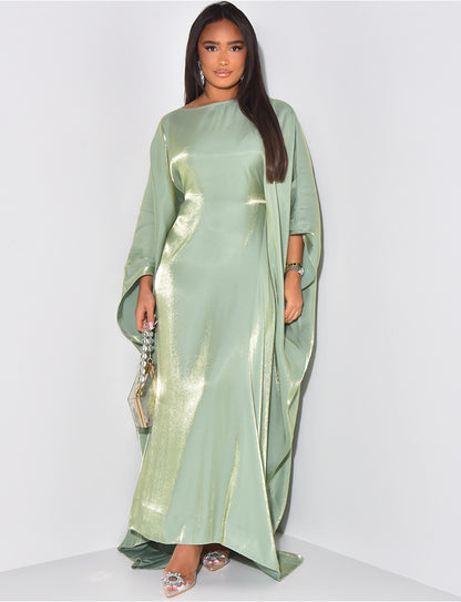Abaya Élégante Longue à Coupe Fluide
