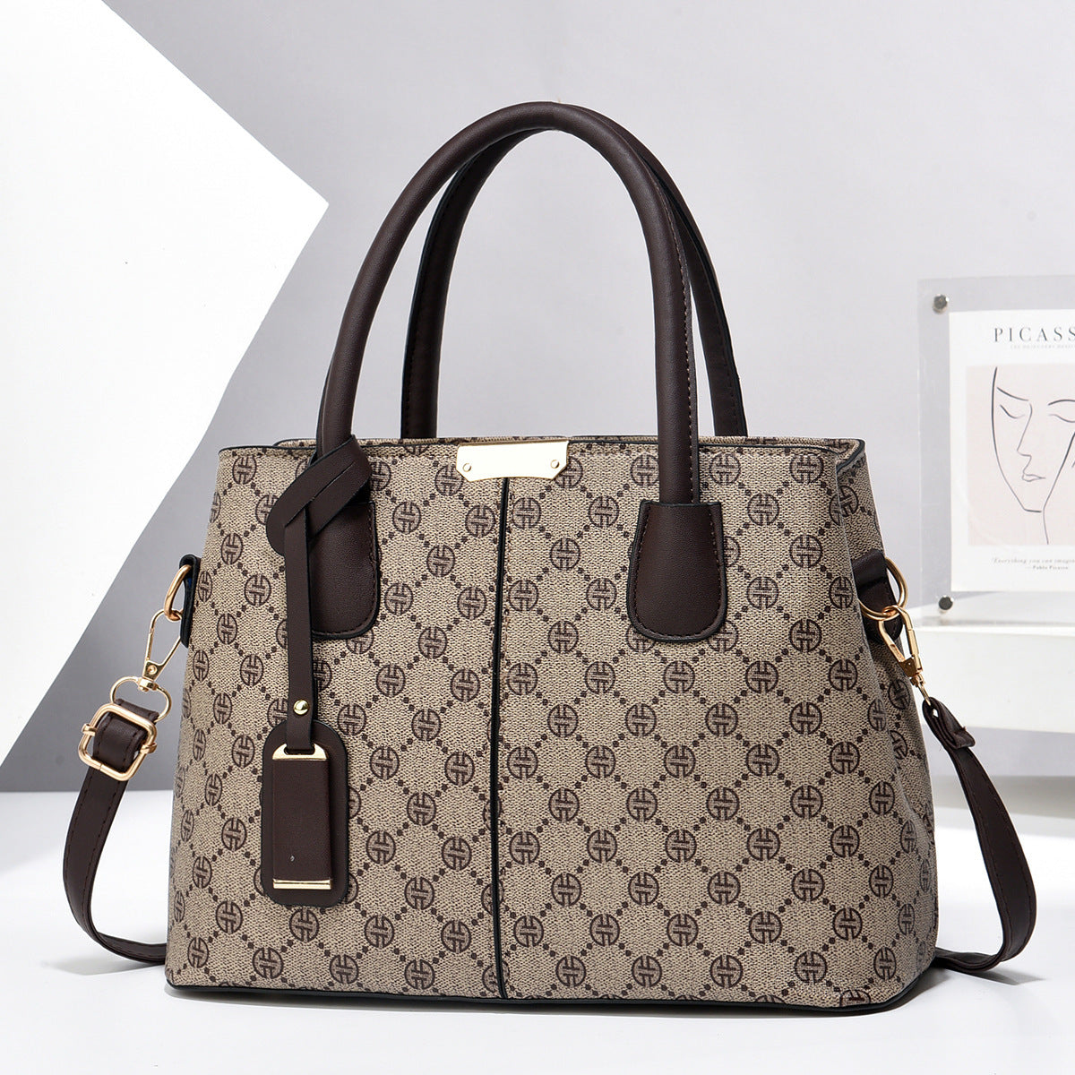 Sac à main femme élégant avec bandoulière amovible – Chic & Pratique