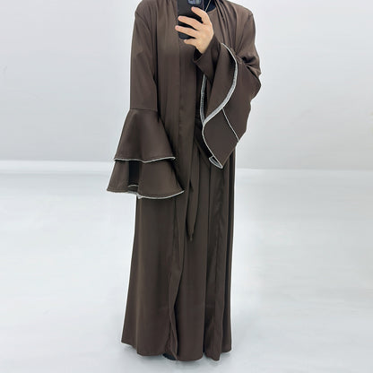 Abaya Fluide Élégante – Confort & Style Intemporel