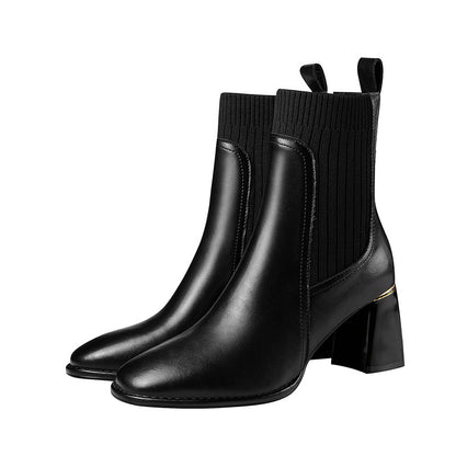 Bottines Martin en daim givré
