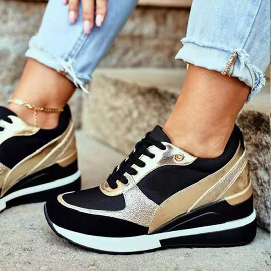 Baskets tendance à plateforme femme