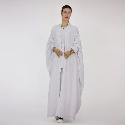 Ensemble Deux Pièces Abaya Moderne alliant Élégance, Fluidité et Confort Quotidien